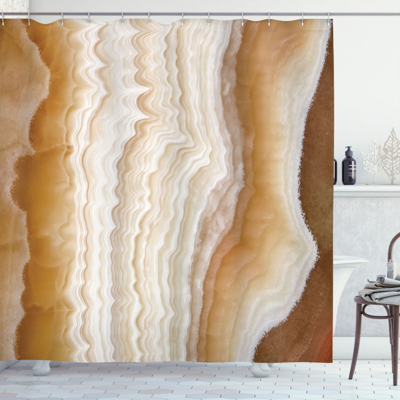 Marble Surface Image Shower Curtain
