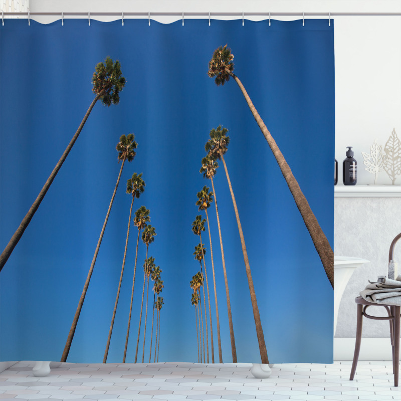 Palms Summertime Shower Curtain