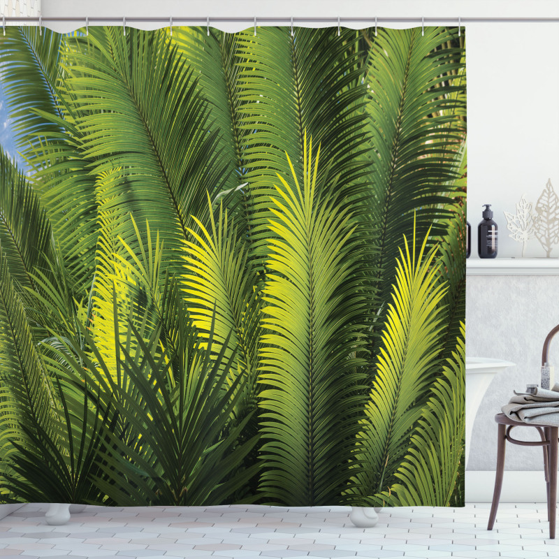 Palm Trees Exotic Shower Curtain
