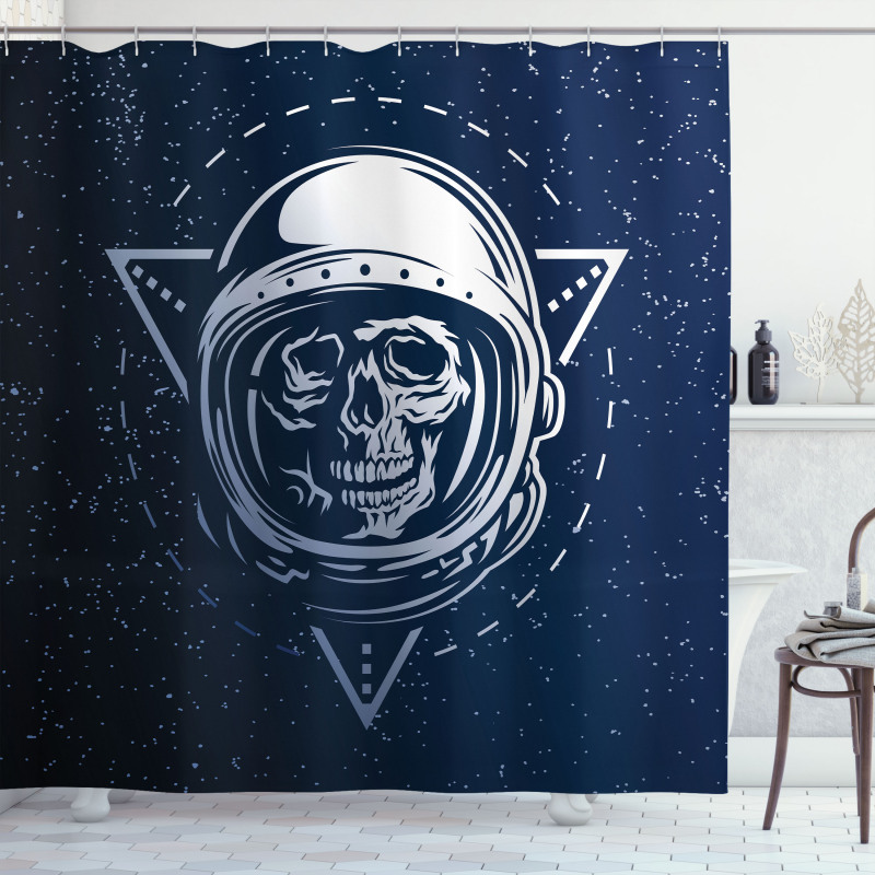 Lost in Space Themed Shower Curtain