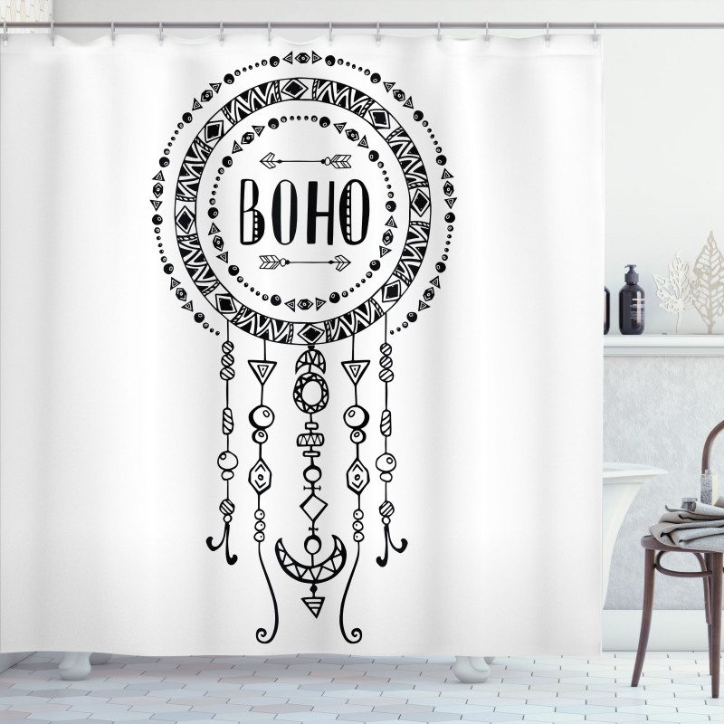 Folkloric Shower Curtain