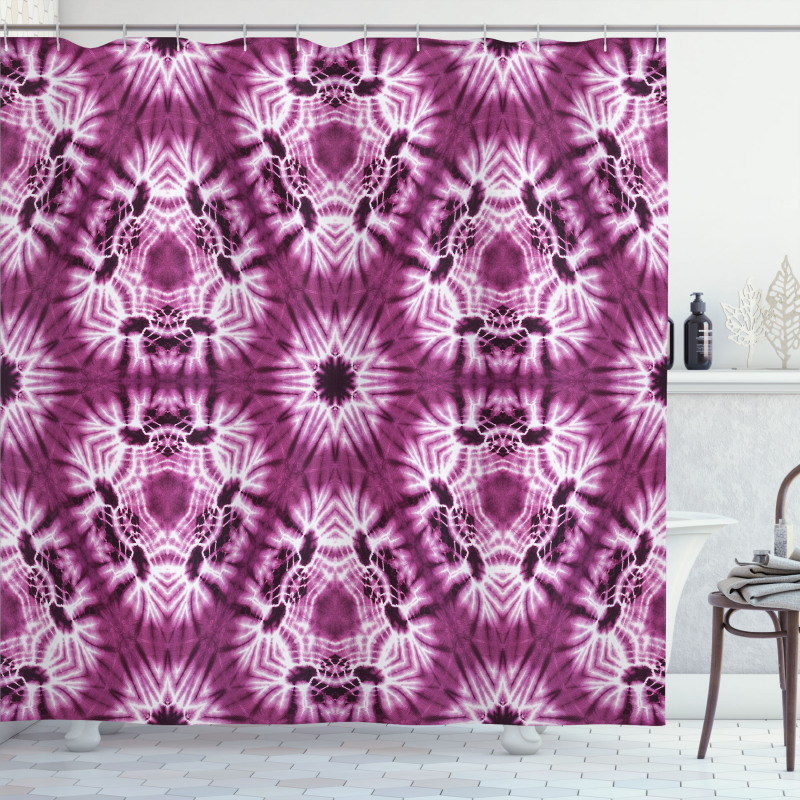 Oriental Violet Shower Curtain
