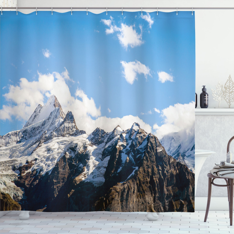 Mountain Natural Beauty Shower Curtain