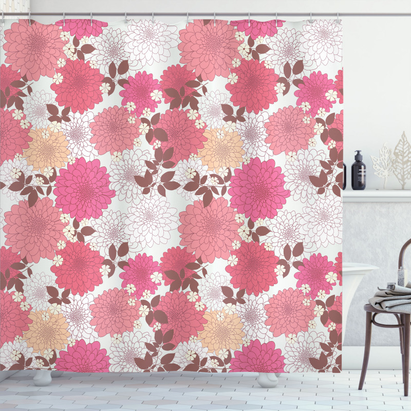 Bloom Bouquet Romance Shower Curtain