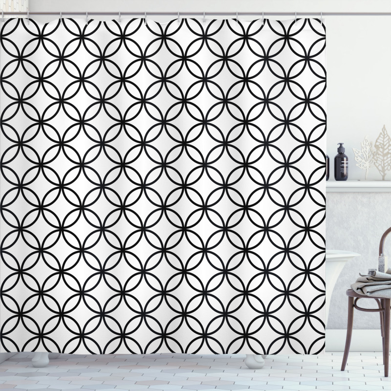 Minimal Pattern Shower Curtain