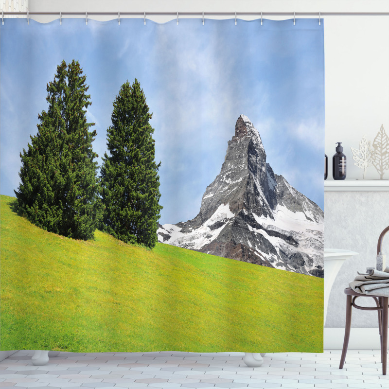 Peaceful Summer Day Shower Curtain