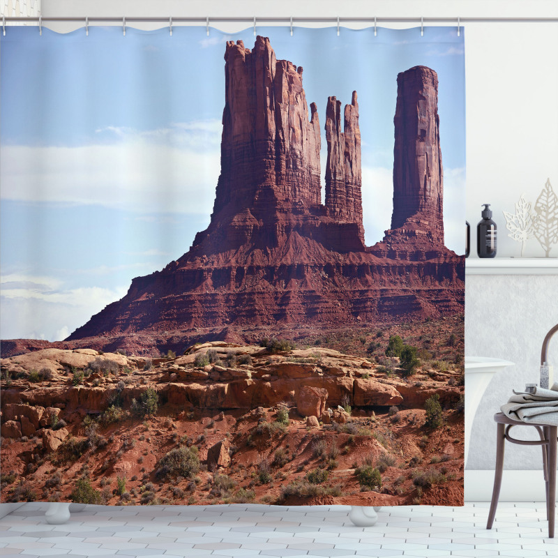 Grand Canyon Cliff Shower Curtain