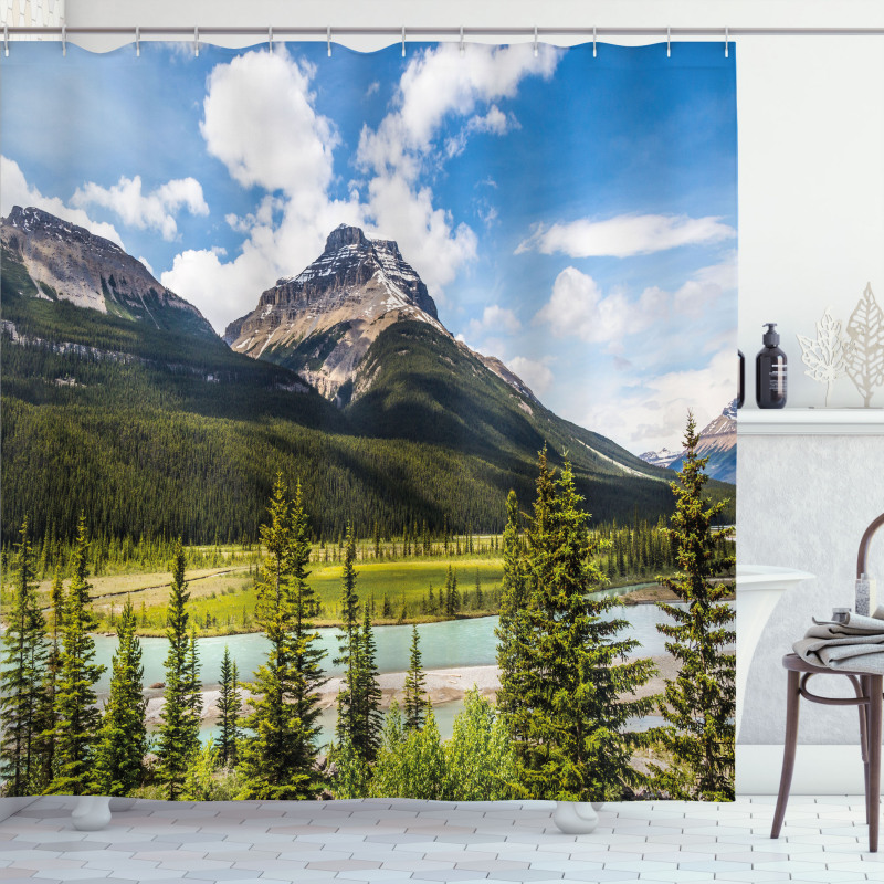 Spring Canadian Day Shower Curtain