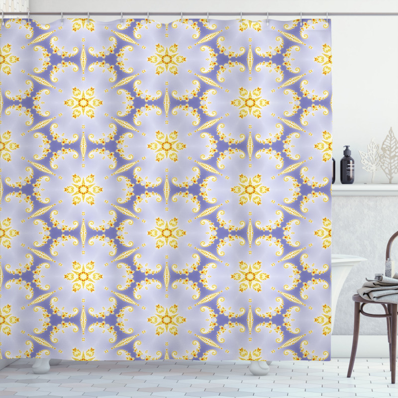 Boho Blossoms Shower Curtain