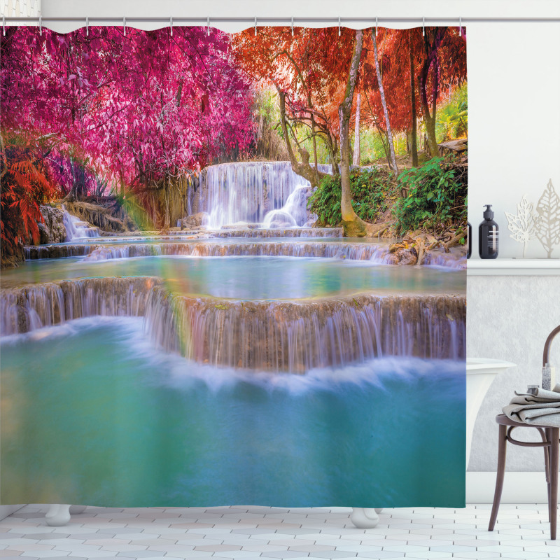 Vietnam Rain Forest Shower Curtain