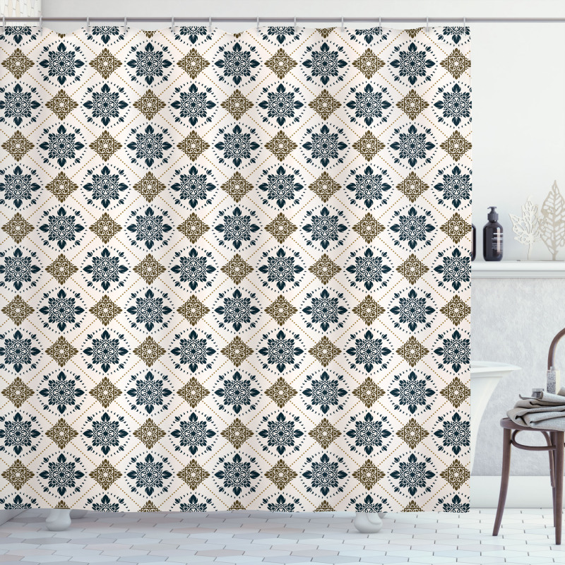 Vintage Patterns Shower Curtain