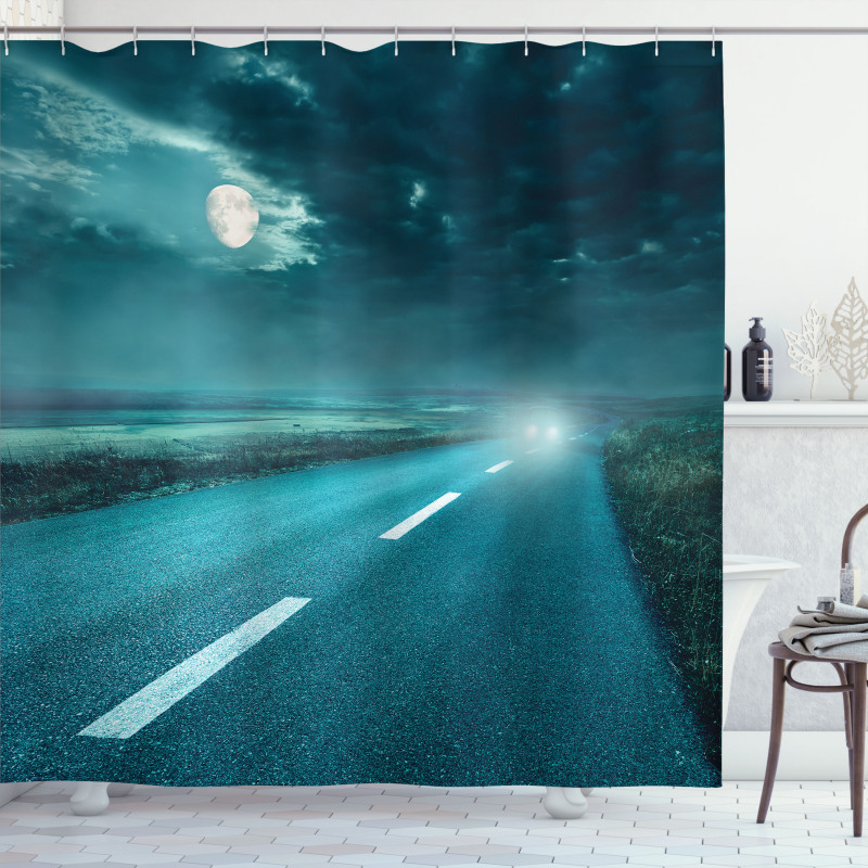 Storm Cloud Hell Shower Curtain