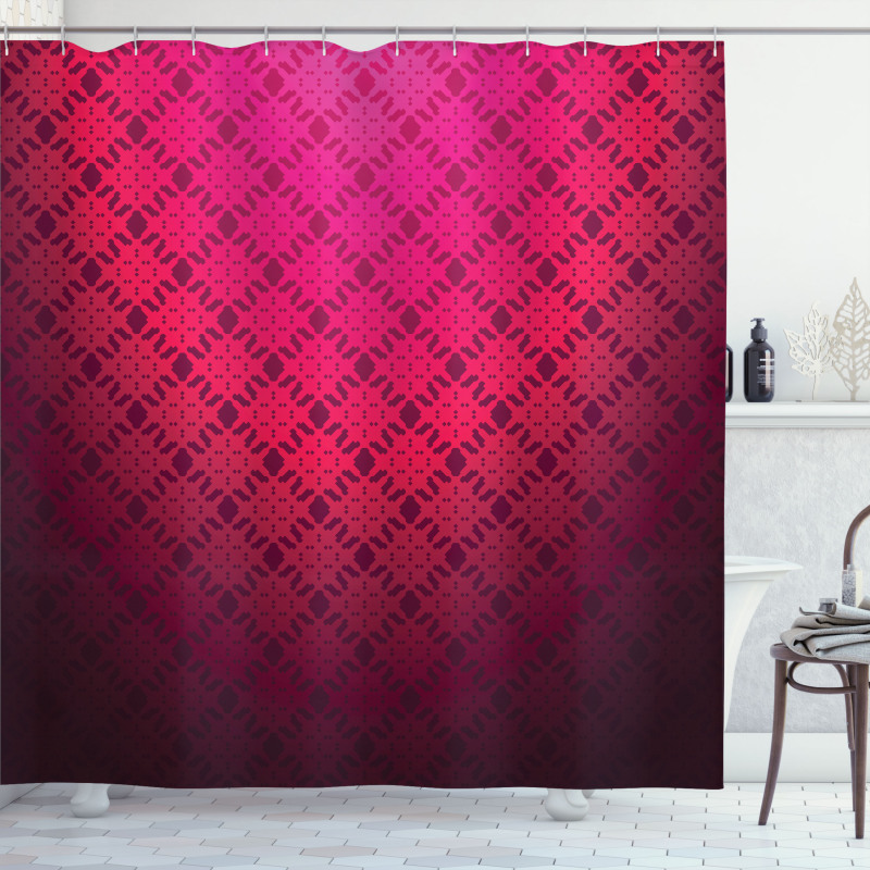 Damask Vintage Design Shower Curtain