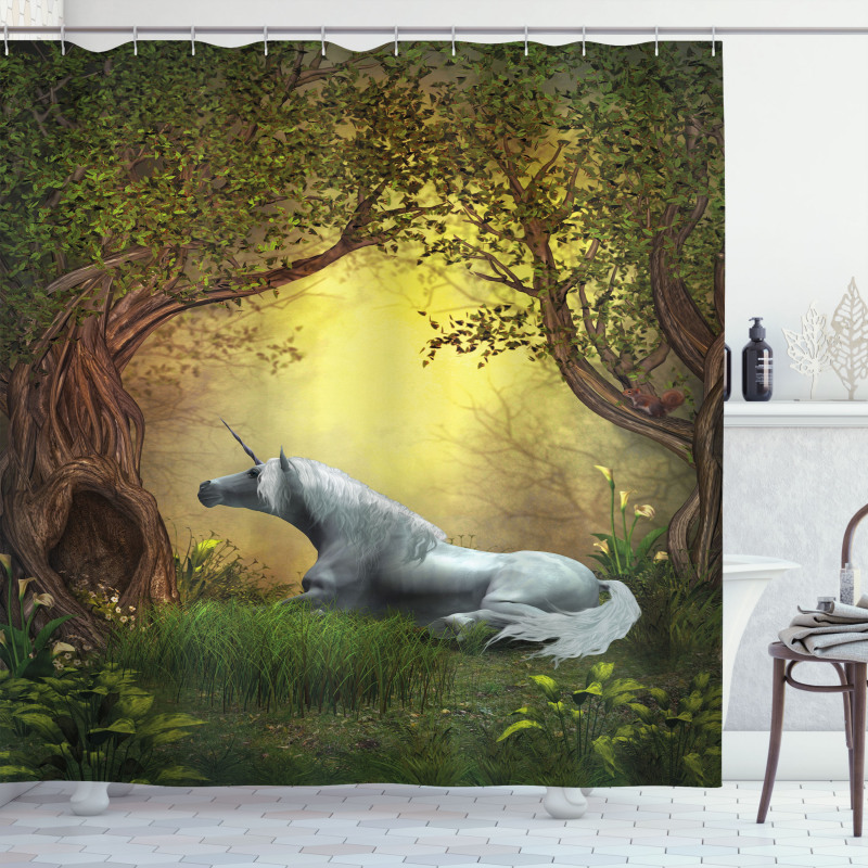 Fantasy Forest Shower Curtain