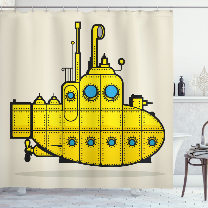 Grunge Style Shower Curtain