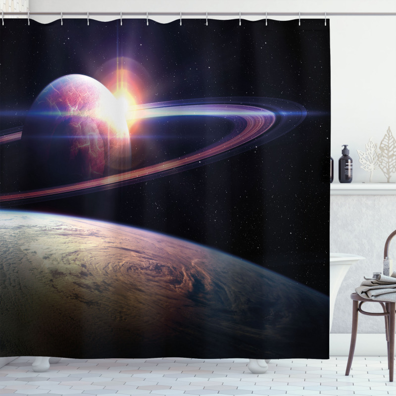 Massive Planets Cosmo Shower Curtain