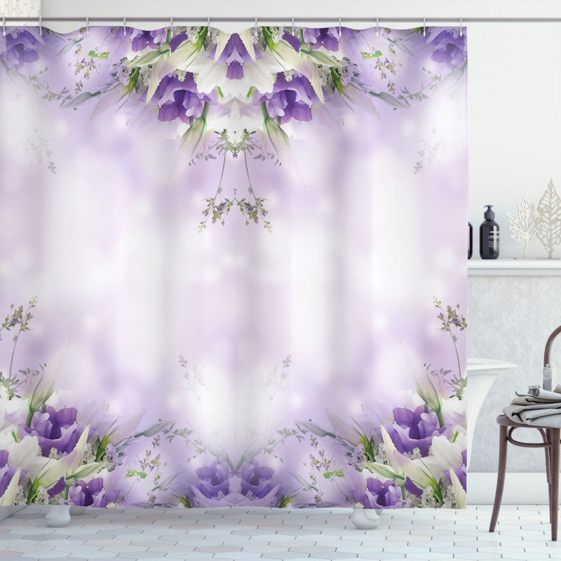 Spring Flower Bloom Shower Curtain