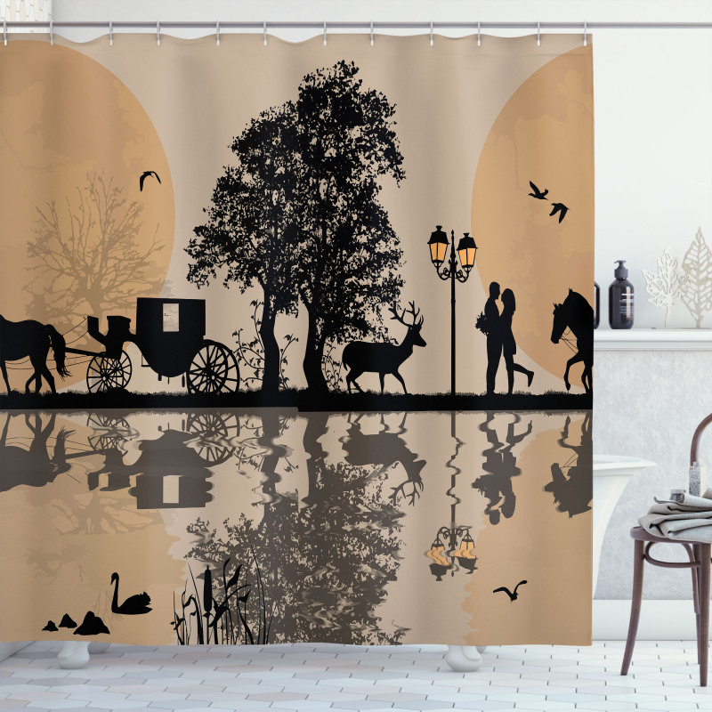 Cinderella Tale Carriage Shower Curtain