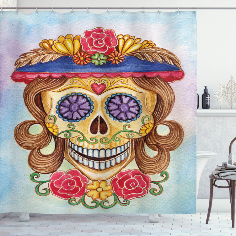 Spanish Mexican Shower Curtain