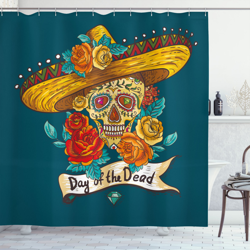 Mexican Hat Shower Curtain