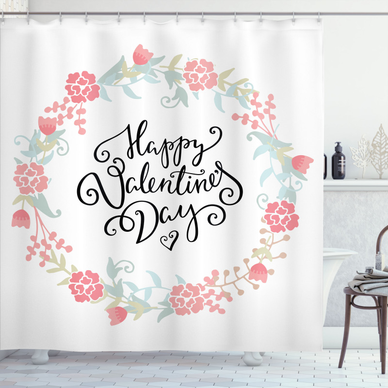 Buds Roses Tulip Shower Curtain