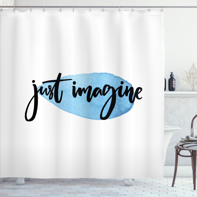 Imagine Inspiration Shower Curtain