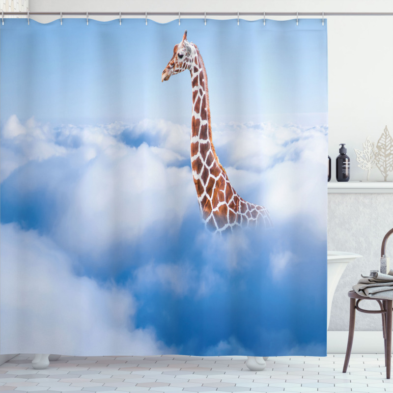 Heaven Fantasy Themed Shower Curtain