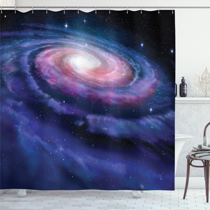 Nebula in Outer Space Shower Curtain