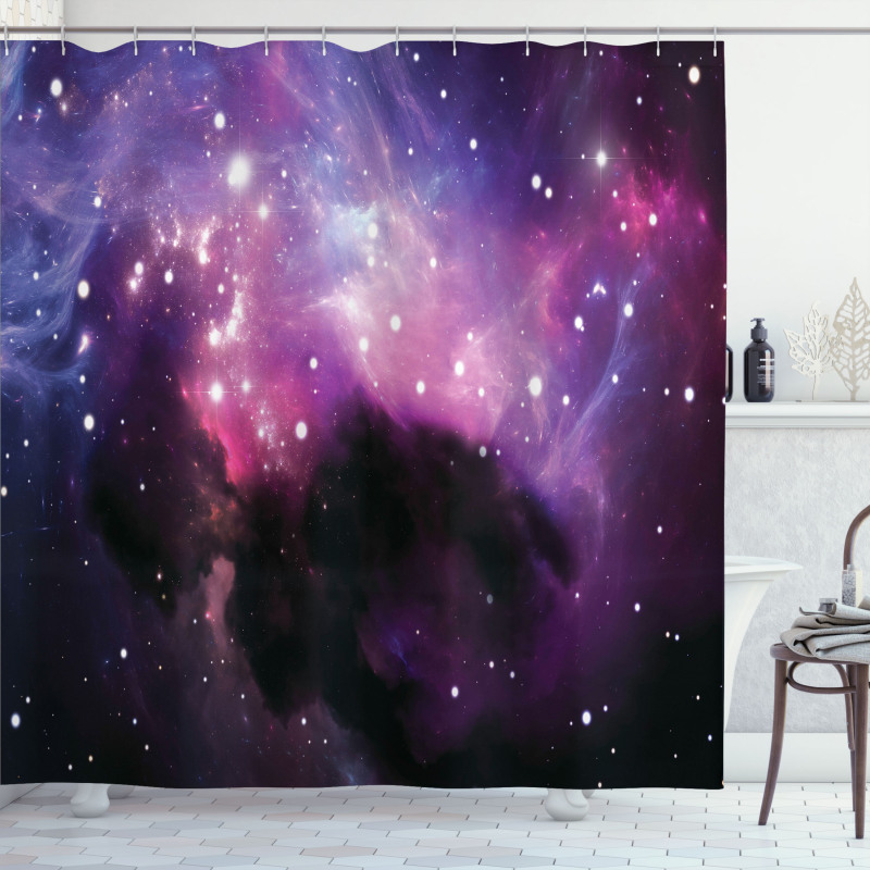 Nebula Cosmos Image Shower Curtain