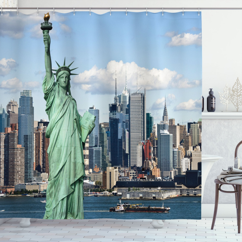 Warm Spring Day Shower Curtain