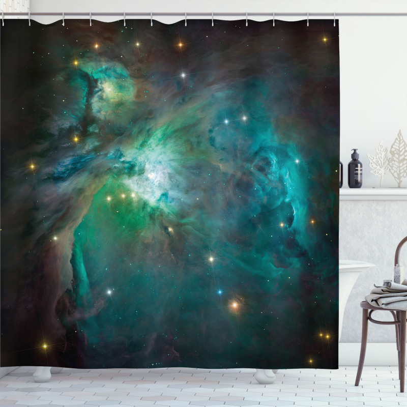 Nebula Star Dust Cloud Shower Curtain
