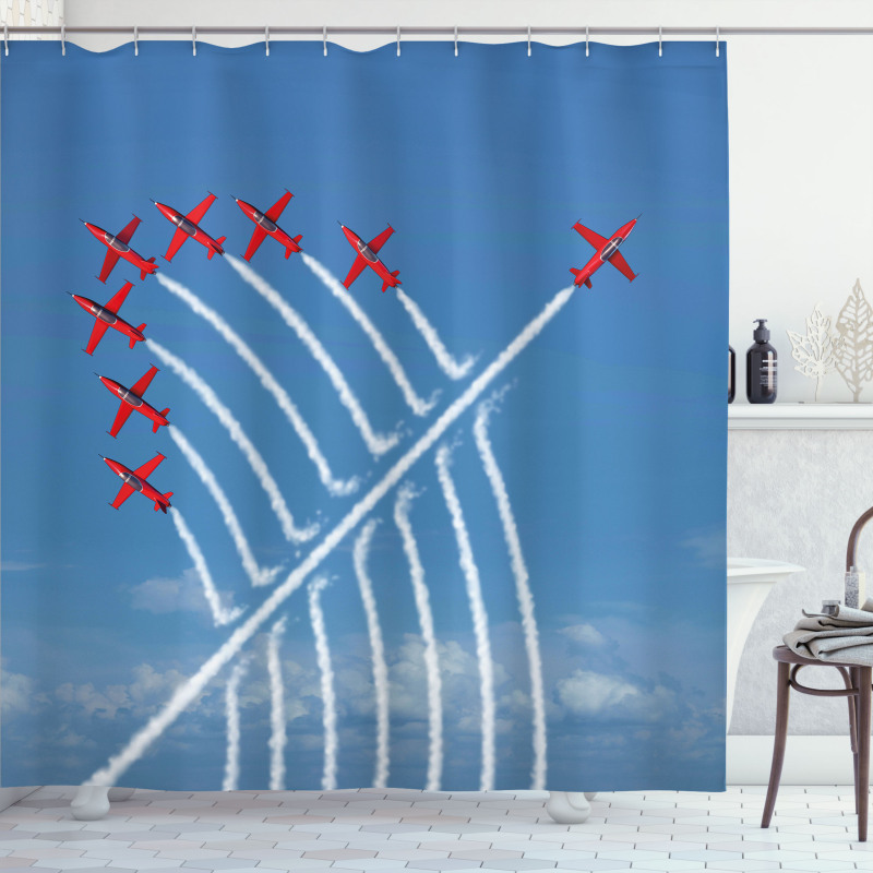 Little Show Planes Shower Curtain