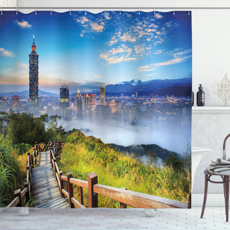 City Cosmopolitan Life Shower Curtain