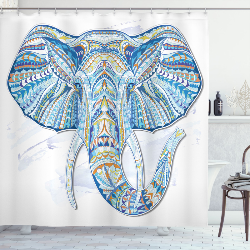 Totem Elephant Shower Curtain