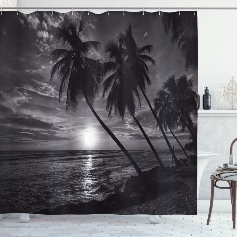 Horizon over Sea Picture Shower Curtain
