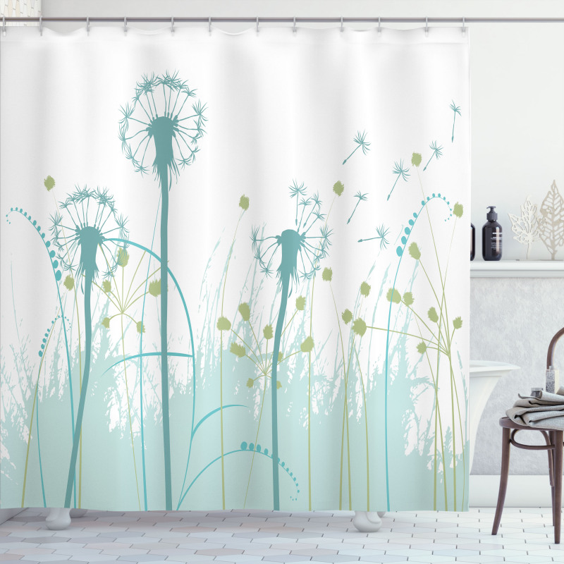 Floral Botany Blooms Shower Curtain