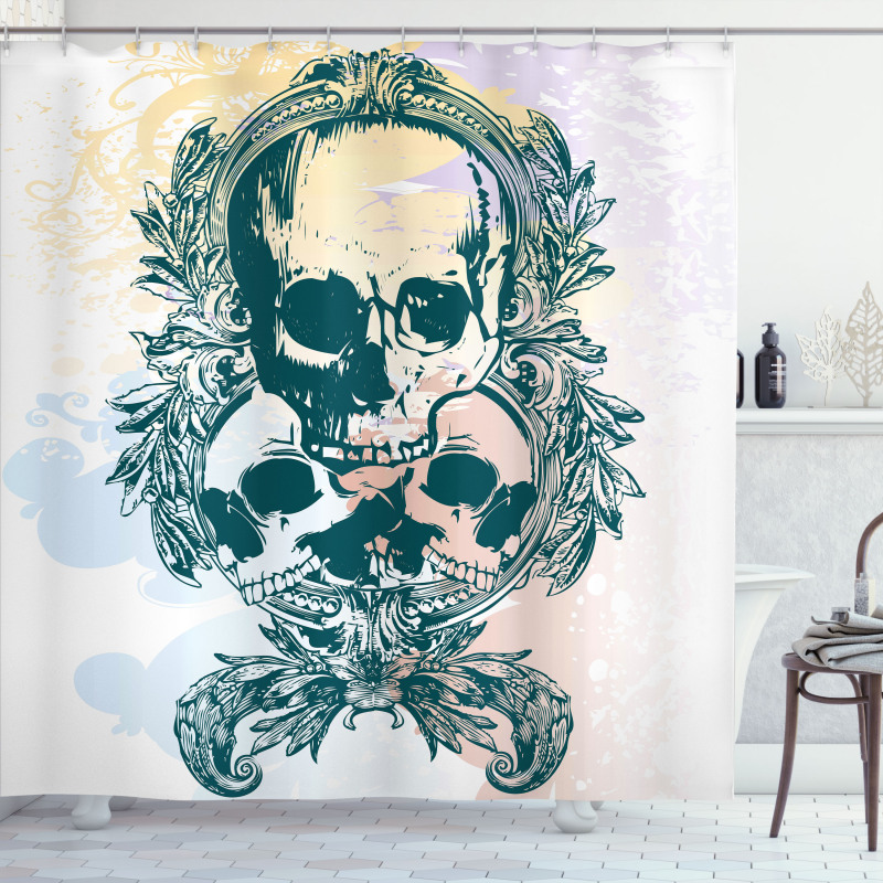 Scary Deadly Rocker Trio Shower Curtain