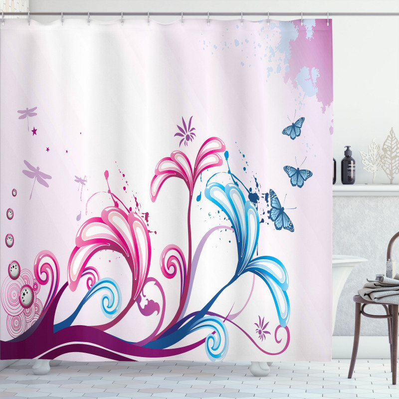 Spring Style Design Shower Curtain