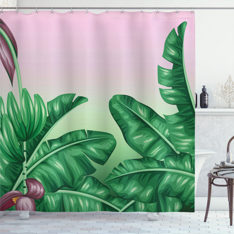 Exotic Orchid Blooms Shower Curtain