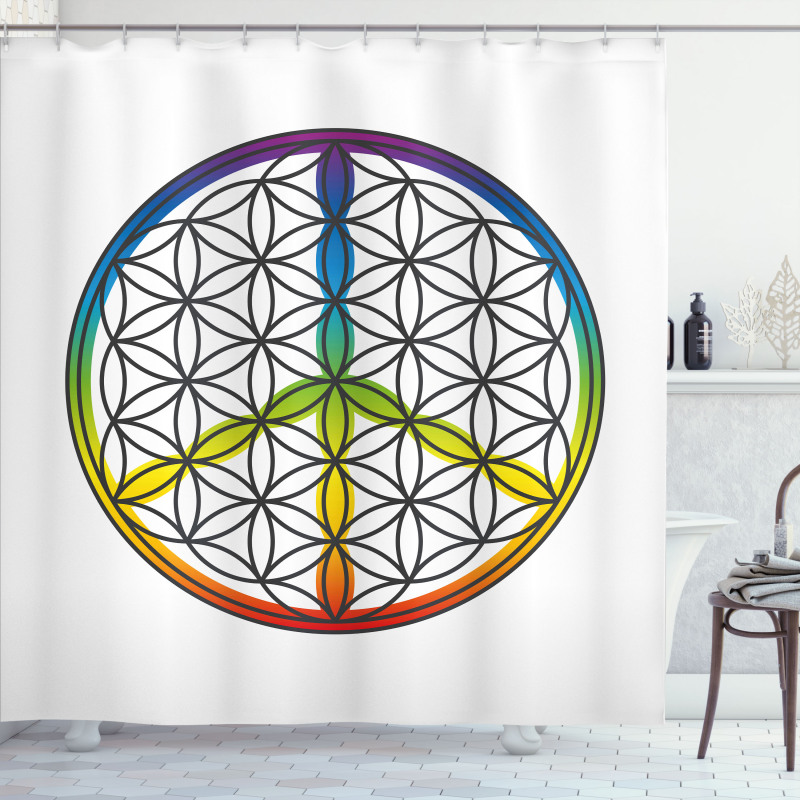 Life and Peace Shower Curtain