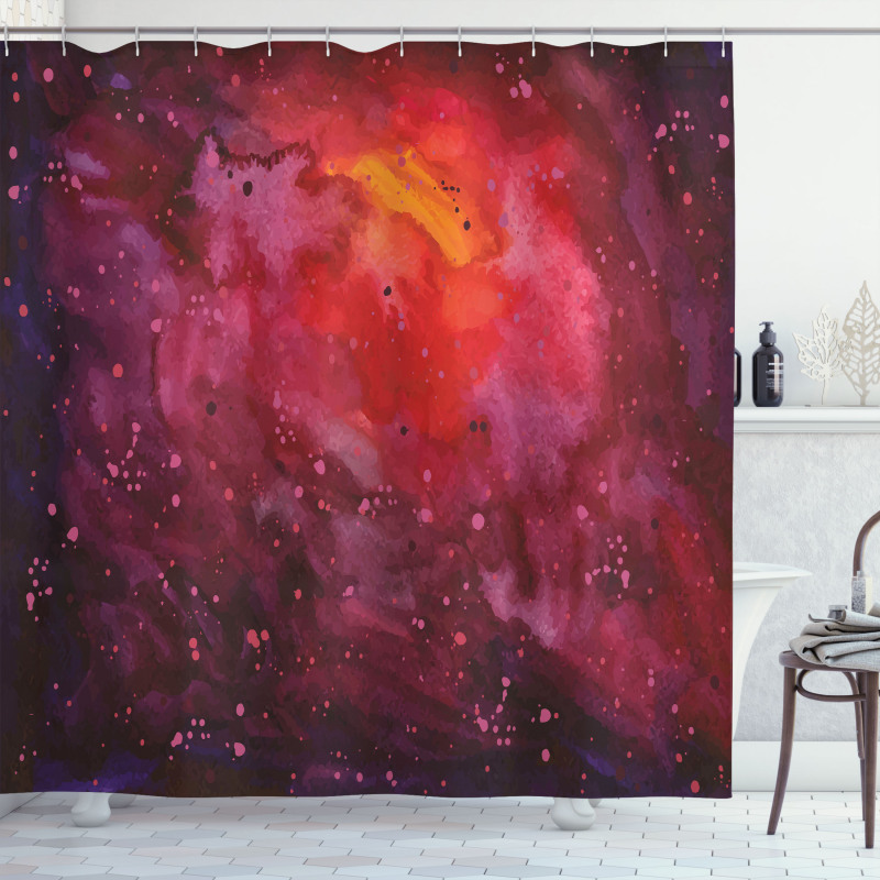 Stardust Universe Shower Curtain