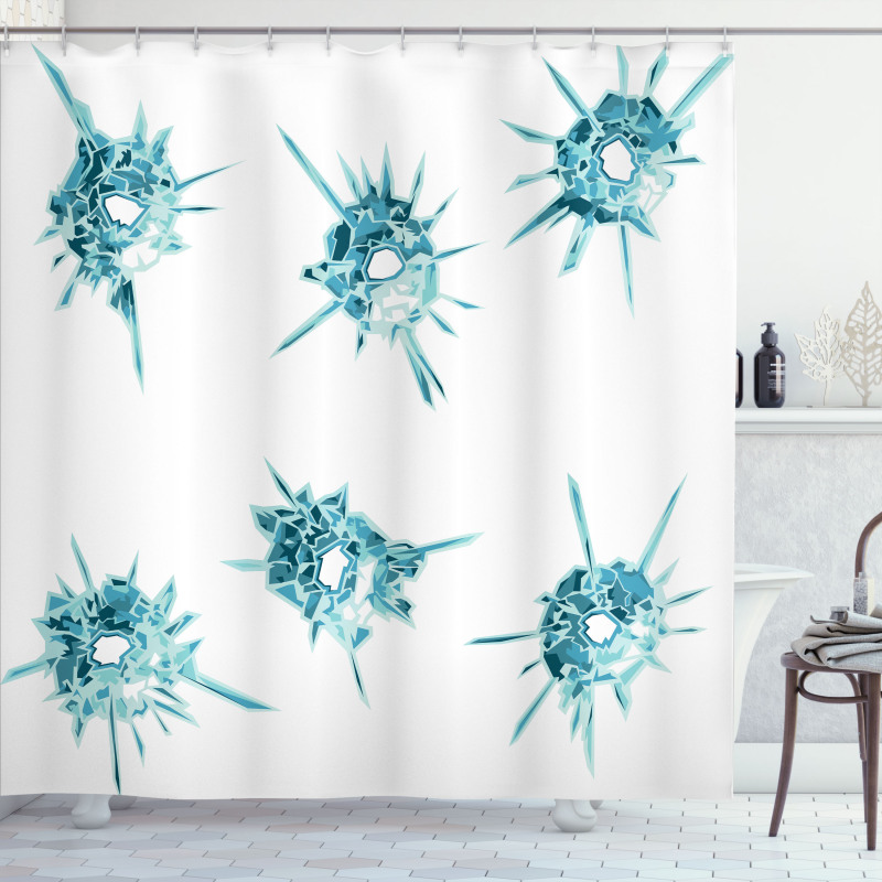 Crystal Like Diamonds Shower Curtain