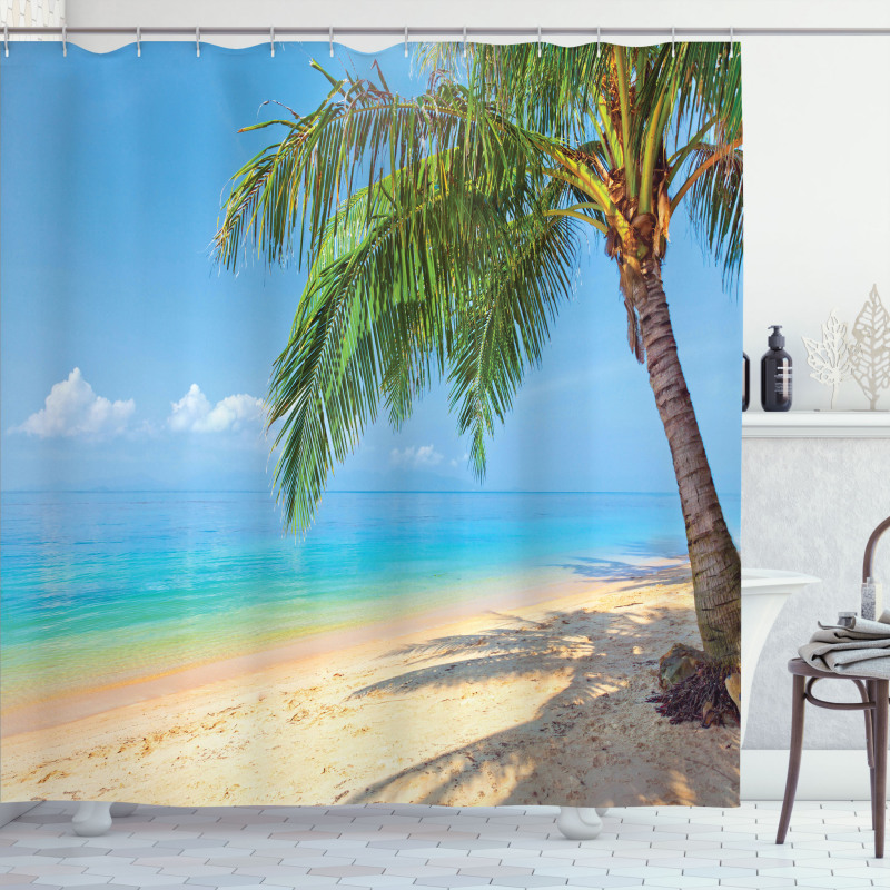 Tropic Botanic Image Shower Curtain