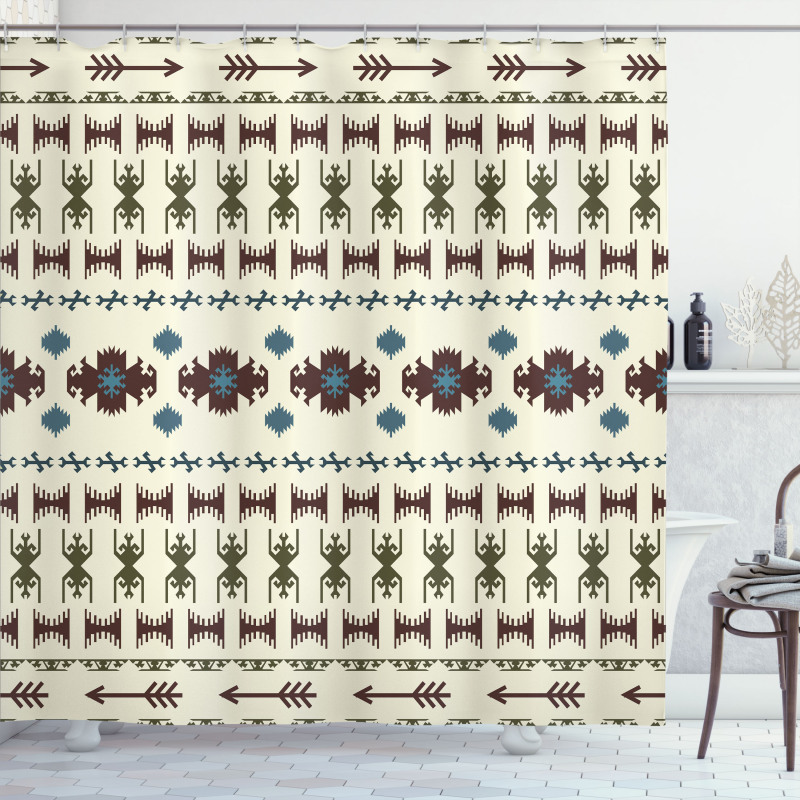 Aztec Native Shower Curtain