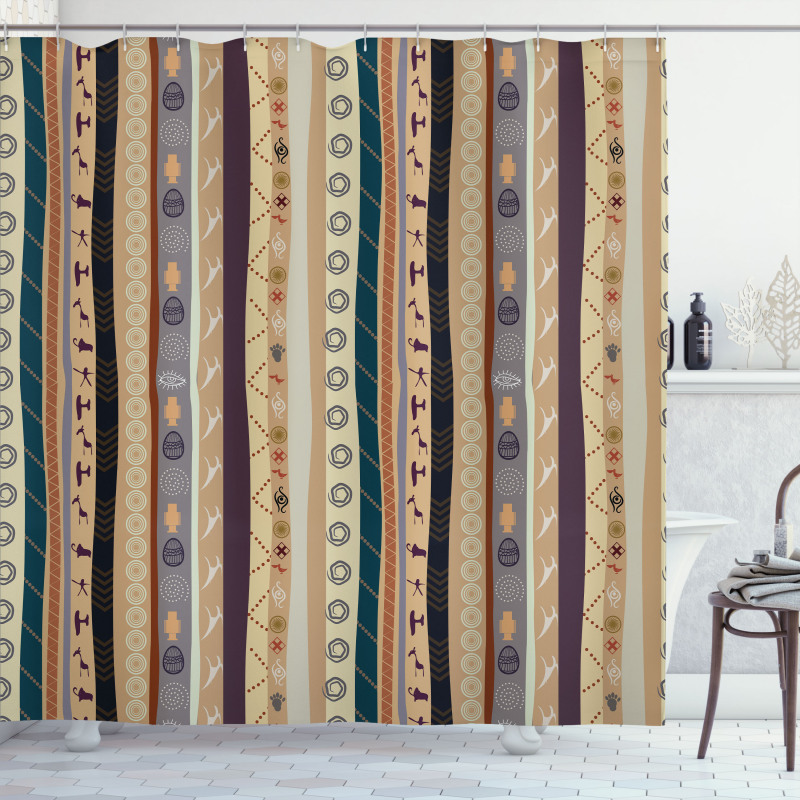 Traditional Ornaments Shower Curtain