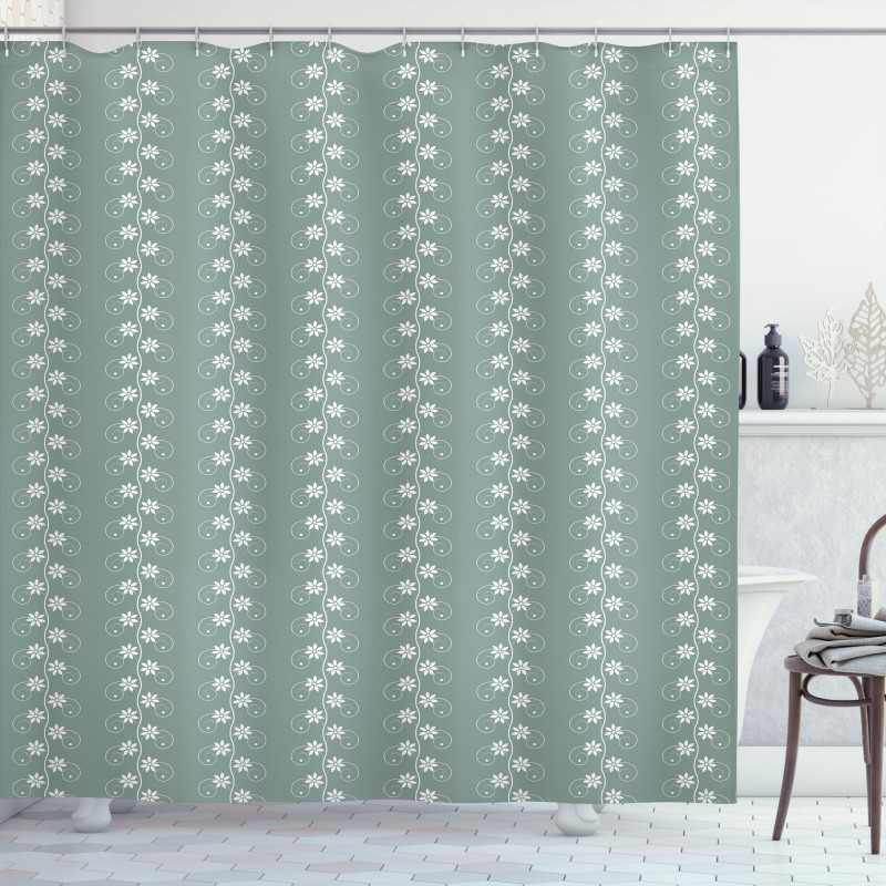 Rococo Influences Essence Shower Curtain