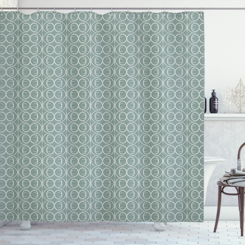 Delicate Floral Shower Curtain