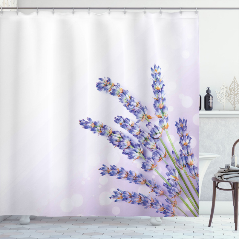 Fresh Herb Plant Posy Shower Curtain
