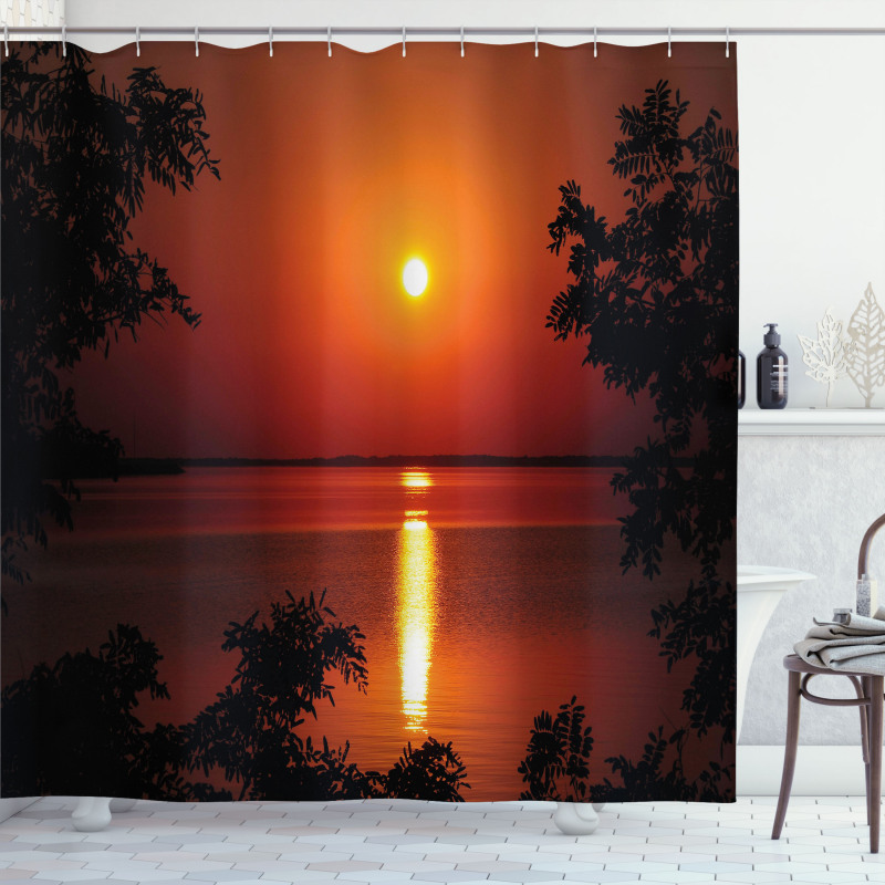 Rural Fresh Dramatic View Shower Curtain