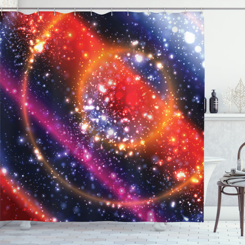 Apocalyptic Cosmos Sky Shower Curtain